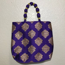 Handmade silk traditional handbag